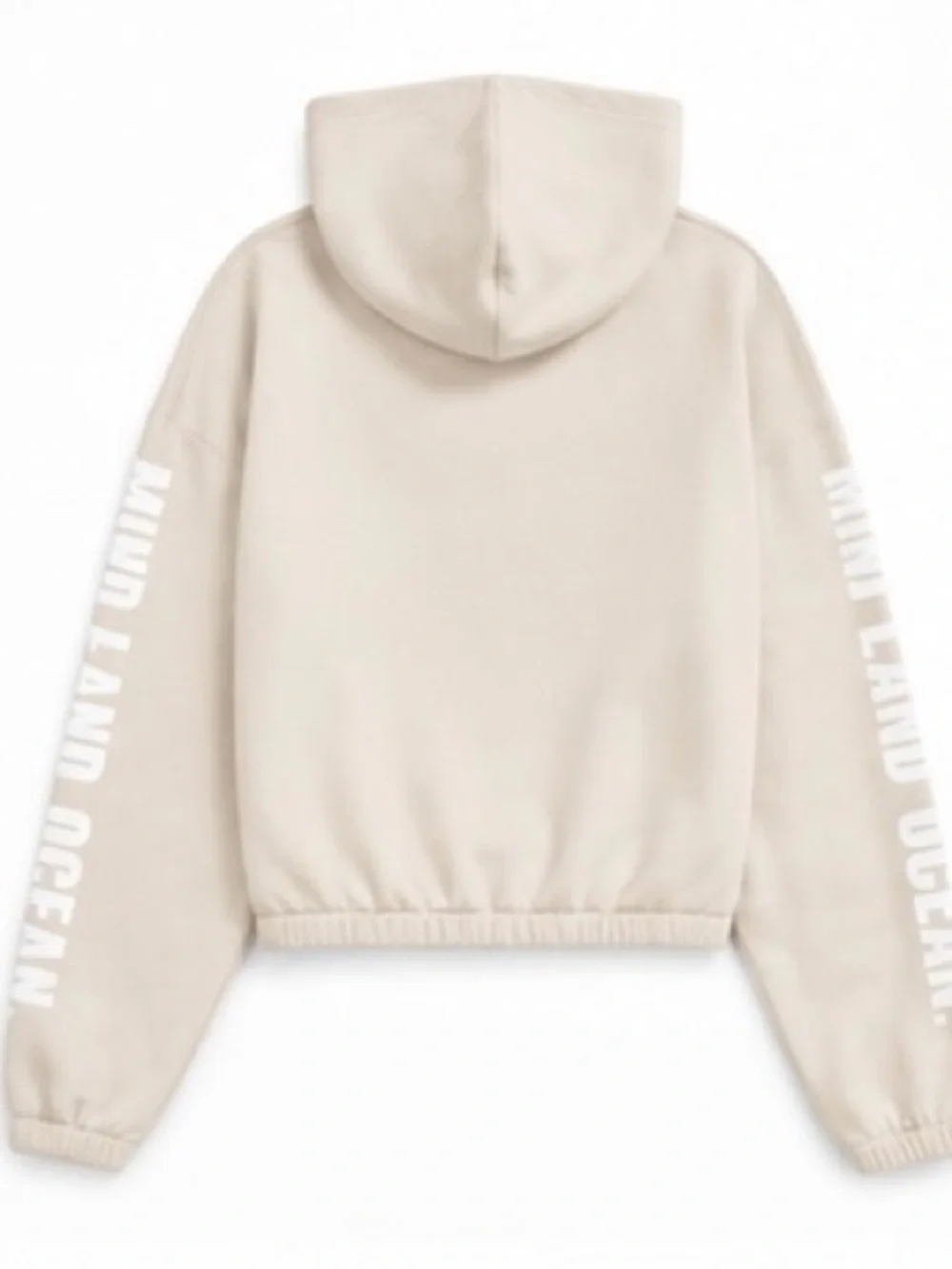 Alo Yoga Solar Cropped Hoodie Bone White Size S 🤍